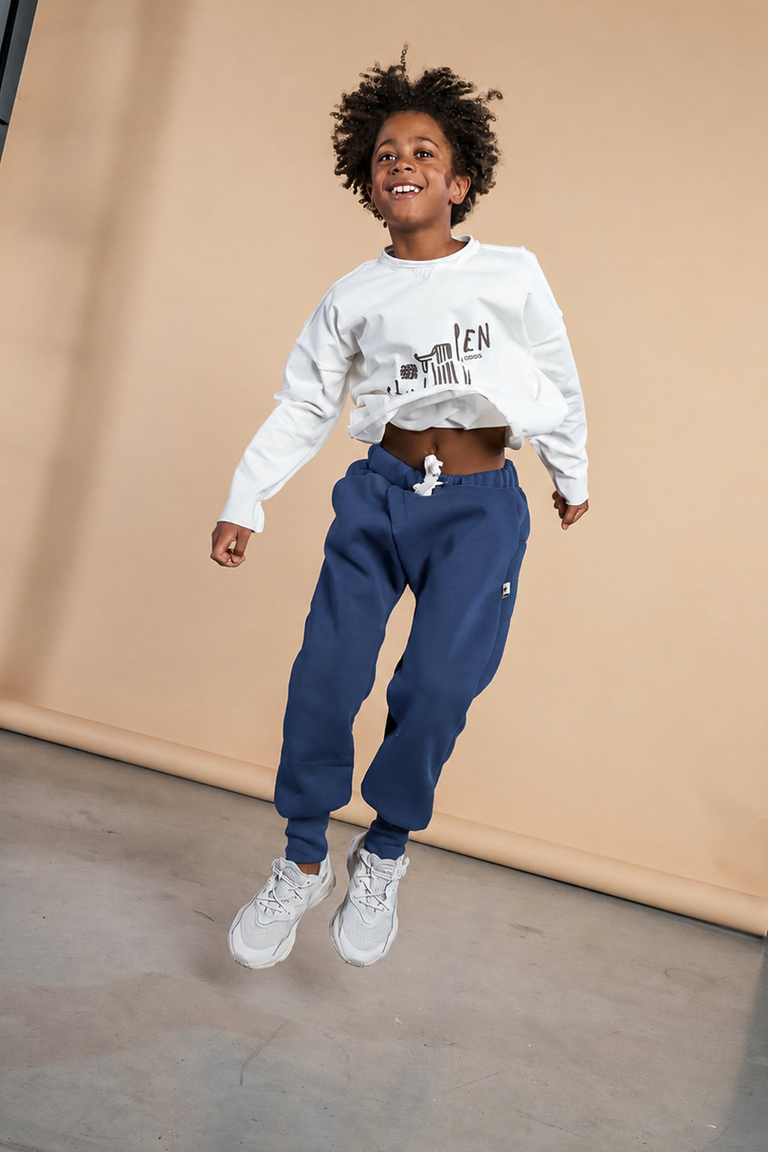 spodnie dziecięce- WARM PANTS CLASSIC indygo
