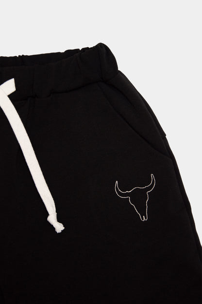 spodnie dziecięce- CLASSIC WARM PANTS black