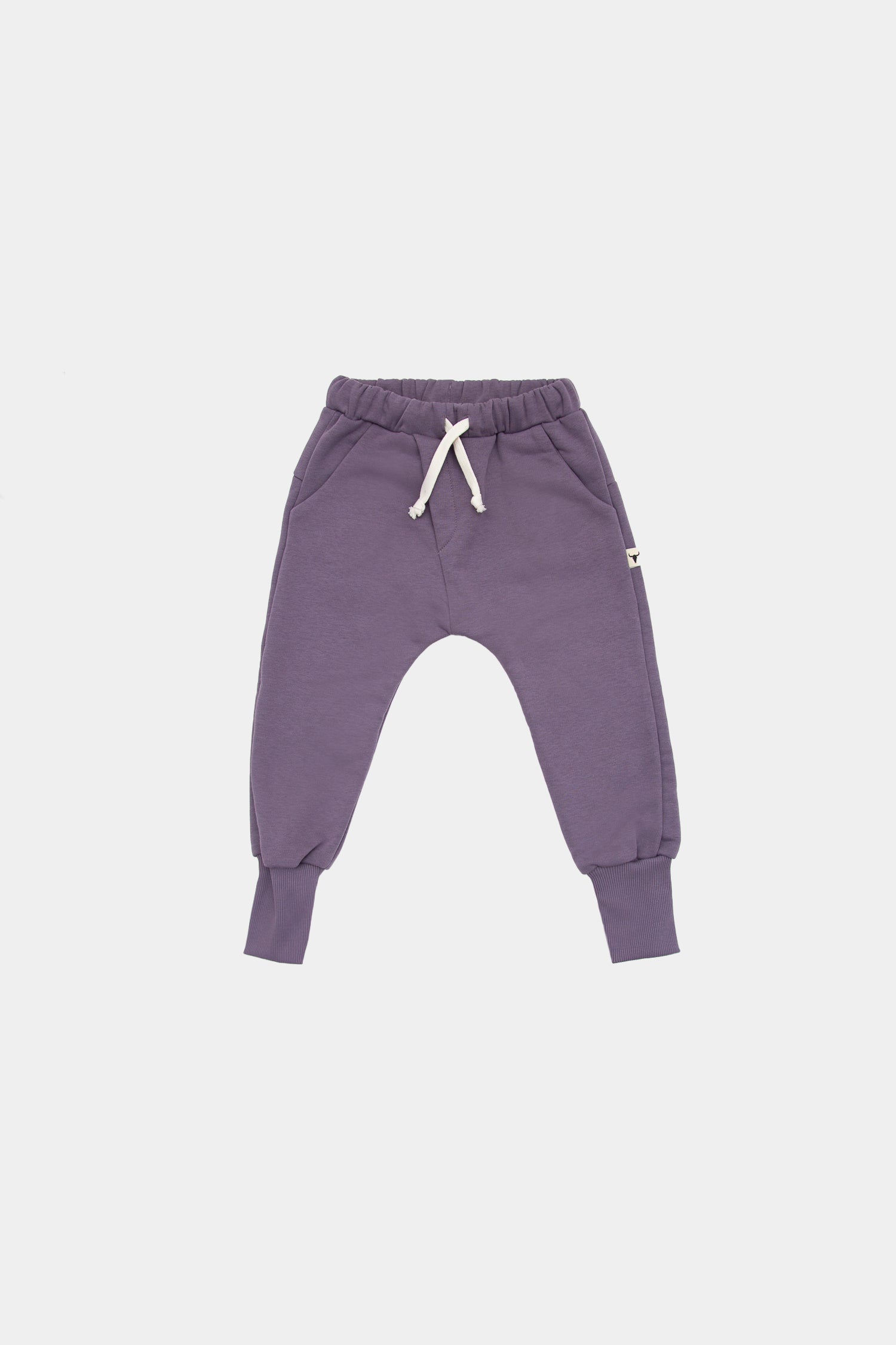 spodnie dziecięce- CLASSIC WARM PANTS plum