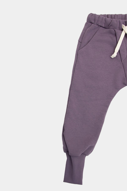 spodnie dziecięce- CLASSIC WARM PANTS plum