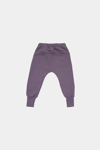 spodnie dziecięce- CLASSIC WARM PANTS plum