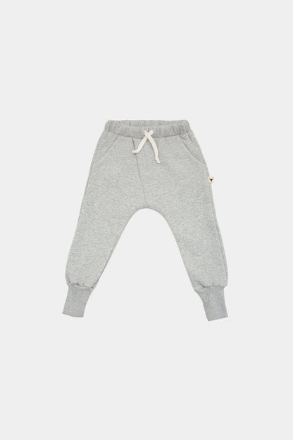 spodnie dziecięce- CLASSIC WARM PANTS gray marl