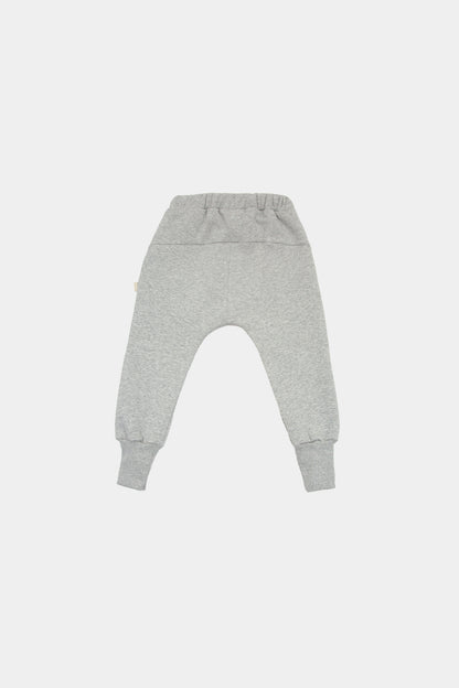 spodnie dziecięce- CLASSIC WARM PANTS gray marl