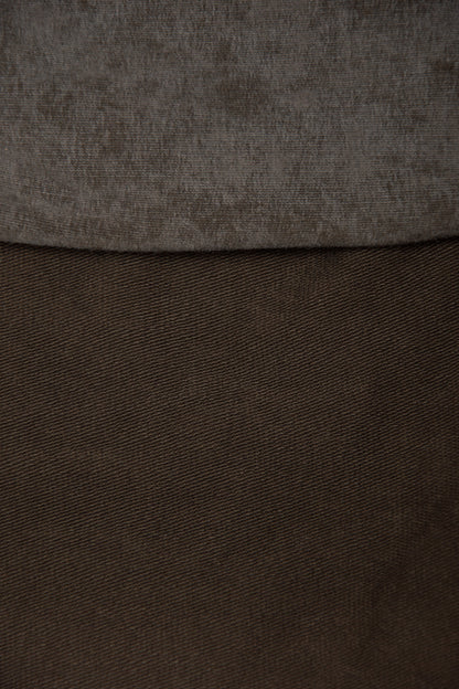 spodnie dziecięce -  PATCH PANTS brown