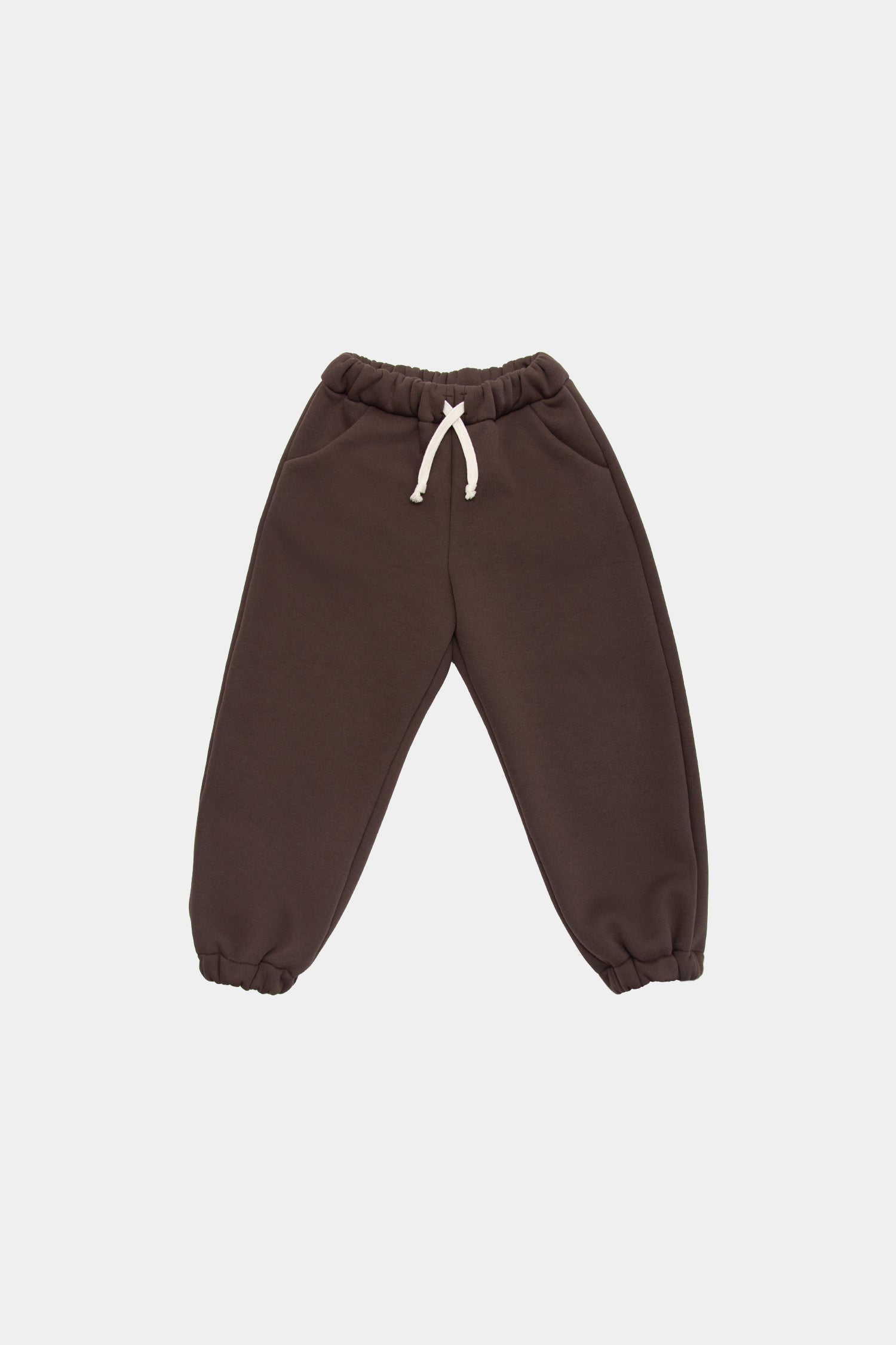 spodnie dziecięce- WARM BROWN WIDE PANTS