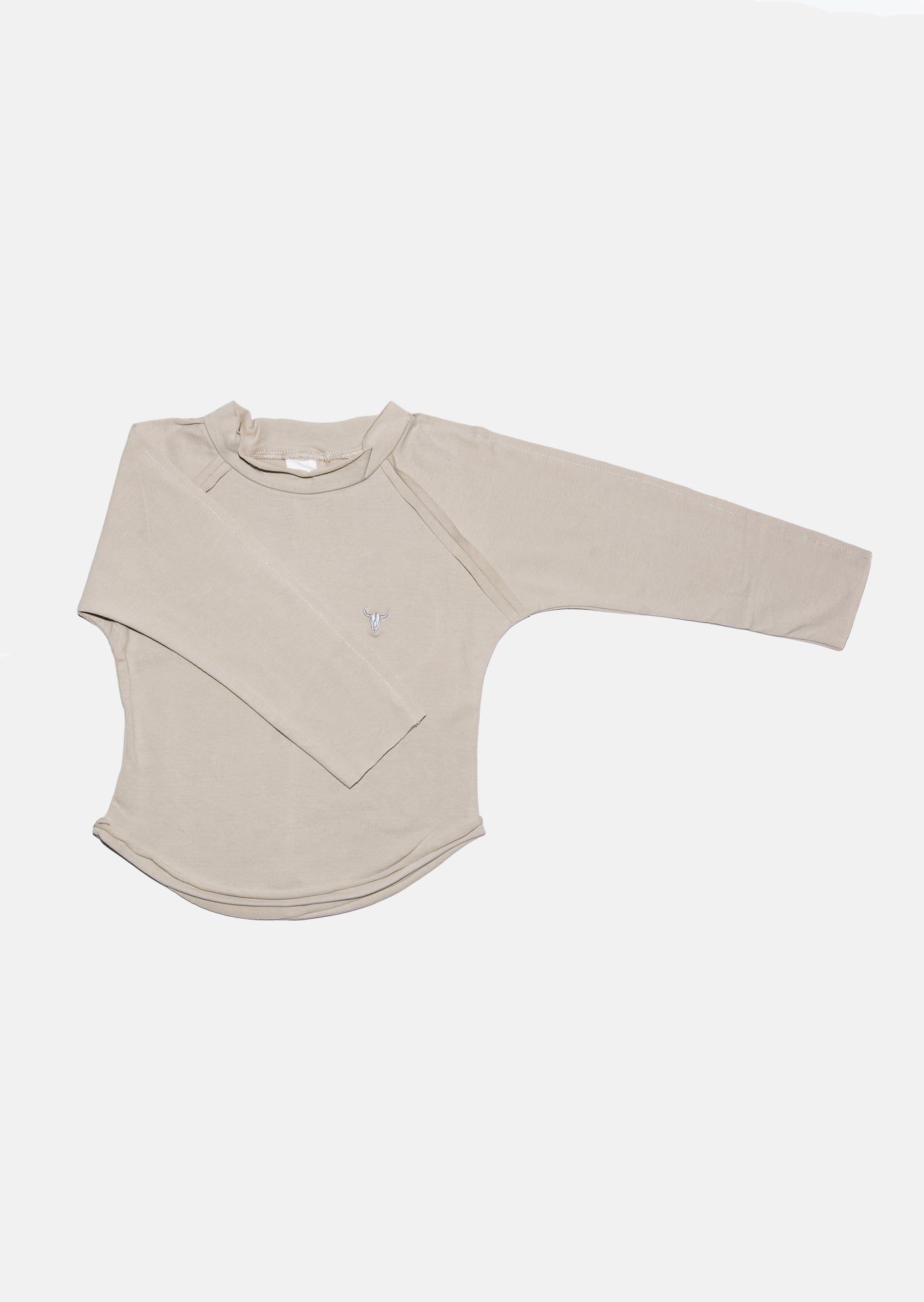 bluzka dziecięca- SIMPLE LONGSLEEVE beige