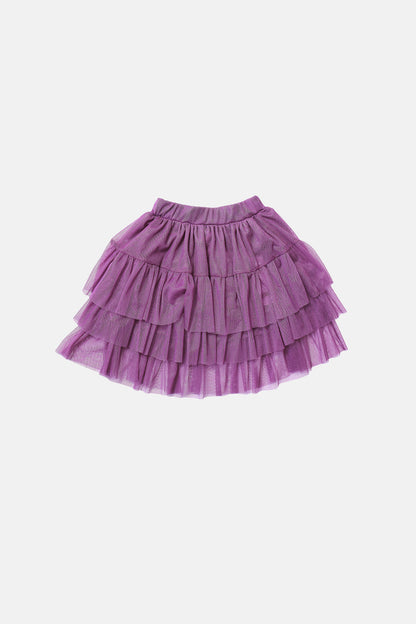 spódnica dziecięca- TULLE PURPLE SKIRT purple