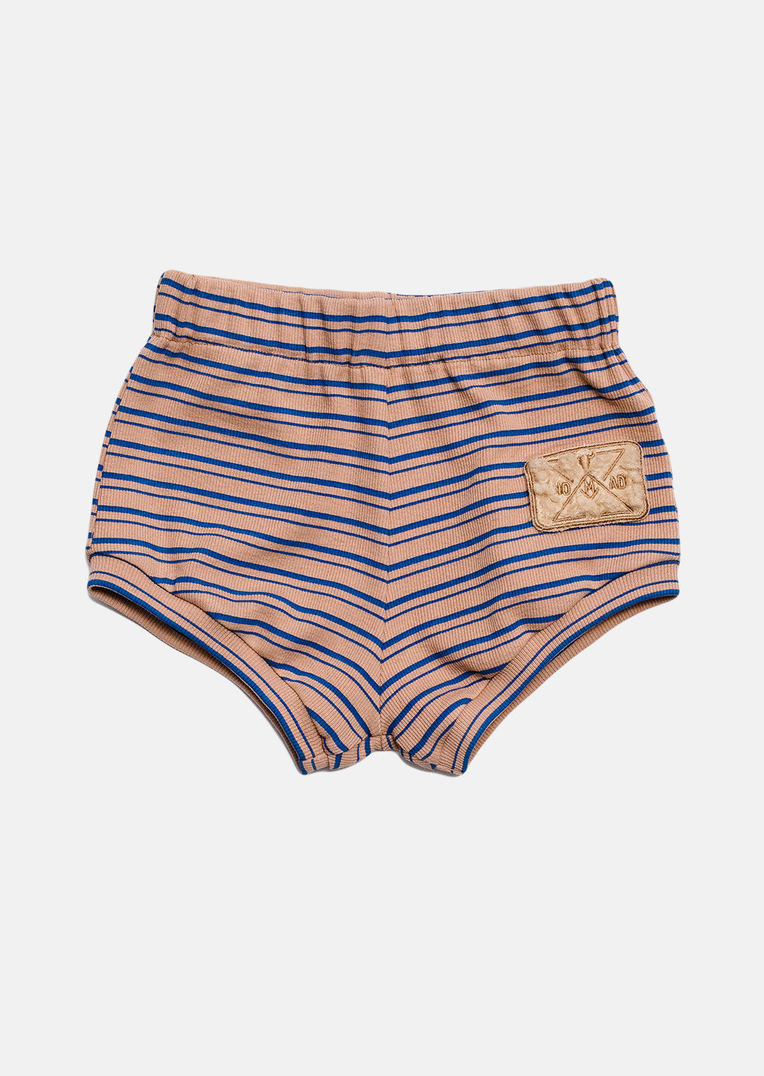 szorty dziecięce - STRIPED SHORTS beige/graphite