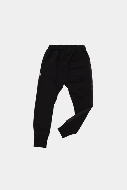 spodnie dziecięce- STRIPED PANTS black