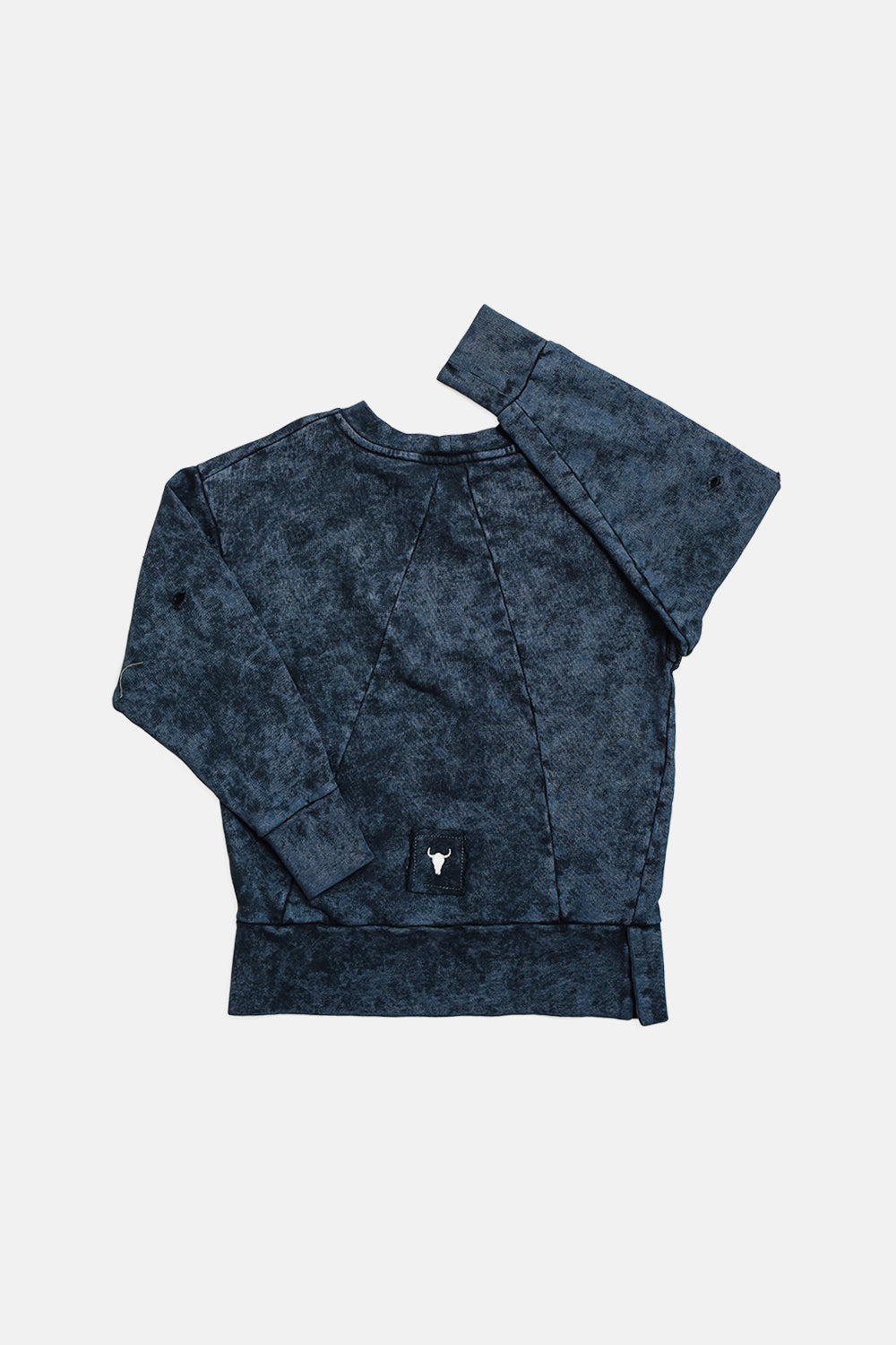 bluza dziecięca- TORN SWEATSHIRT graphite