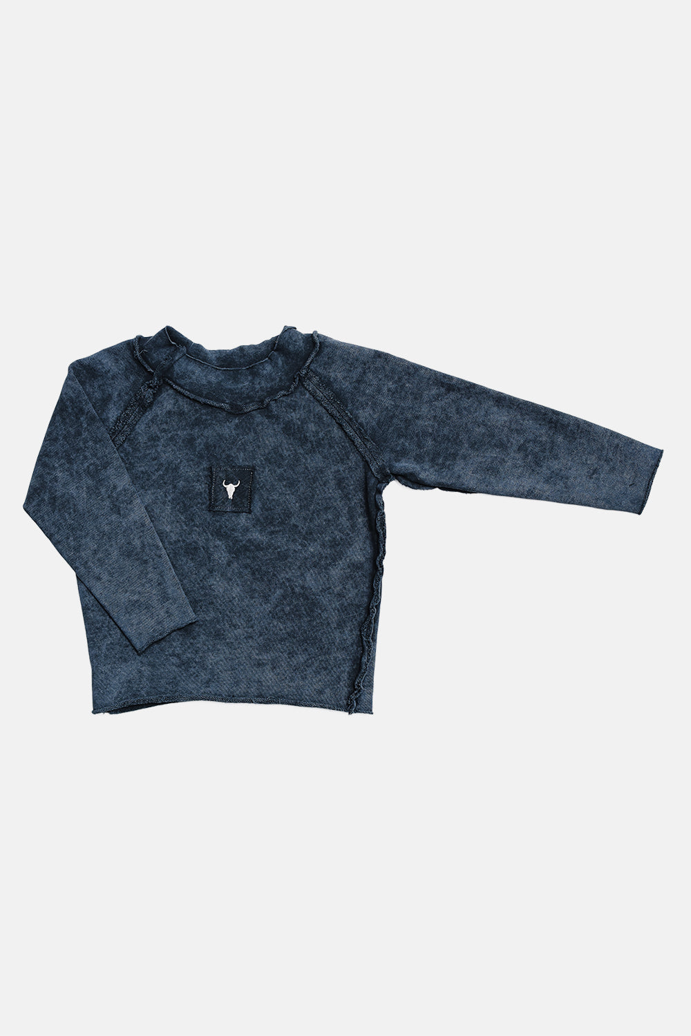 bluza dziecięca- SIMPLE BISON ACID SWEATSHIRT graphite