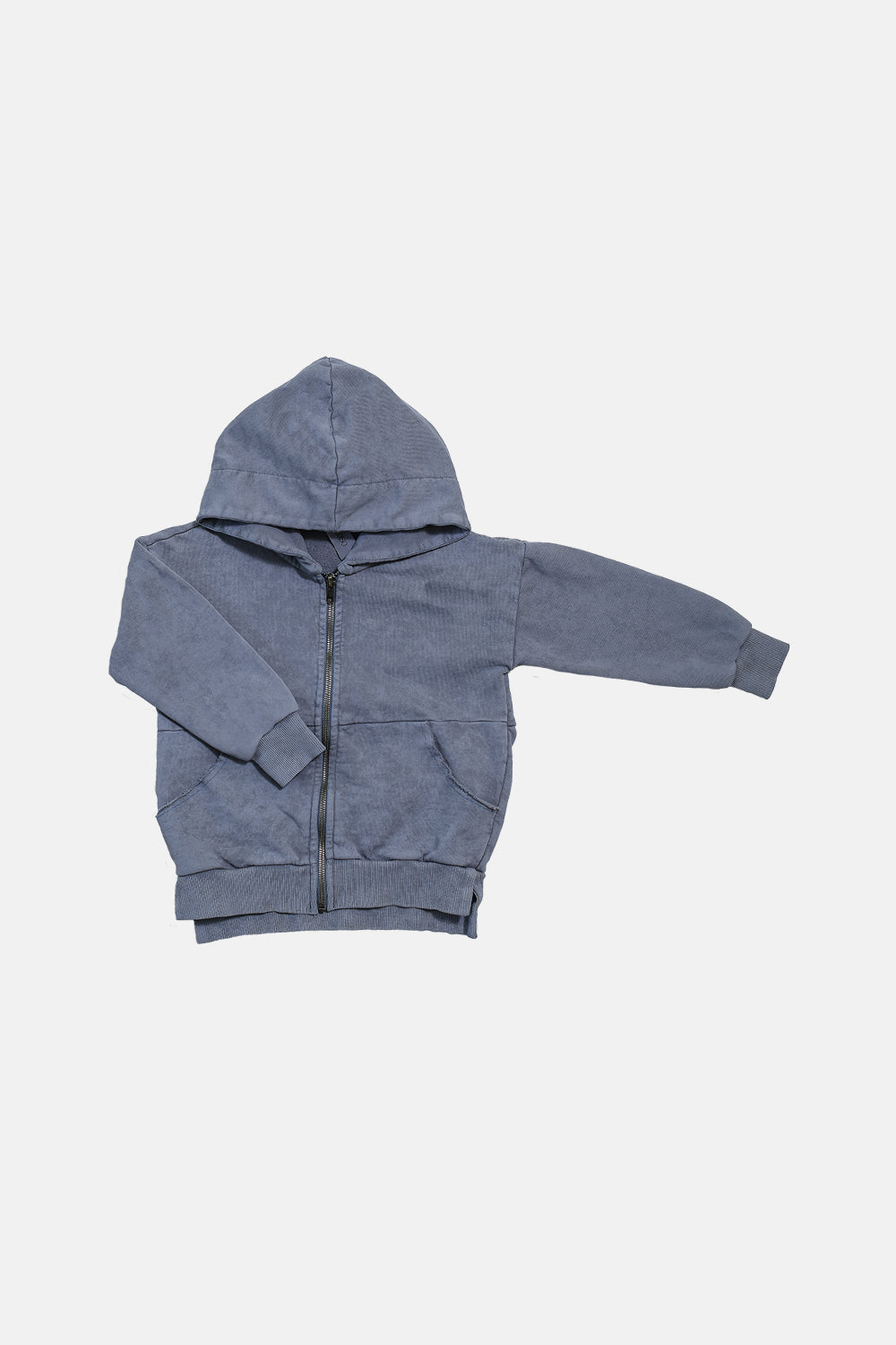 bluza dziecięca- ZIP VINTAGE HOODIE deep blue