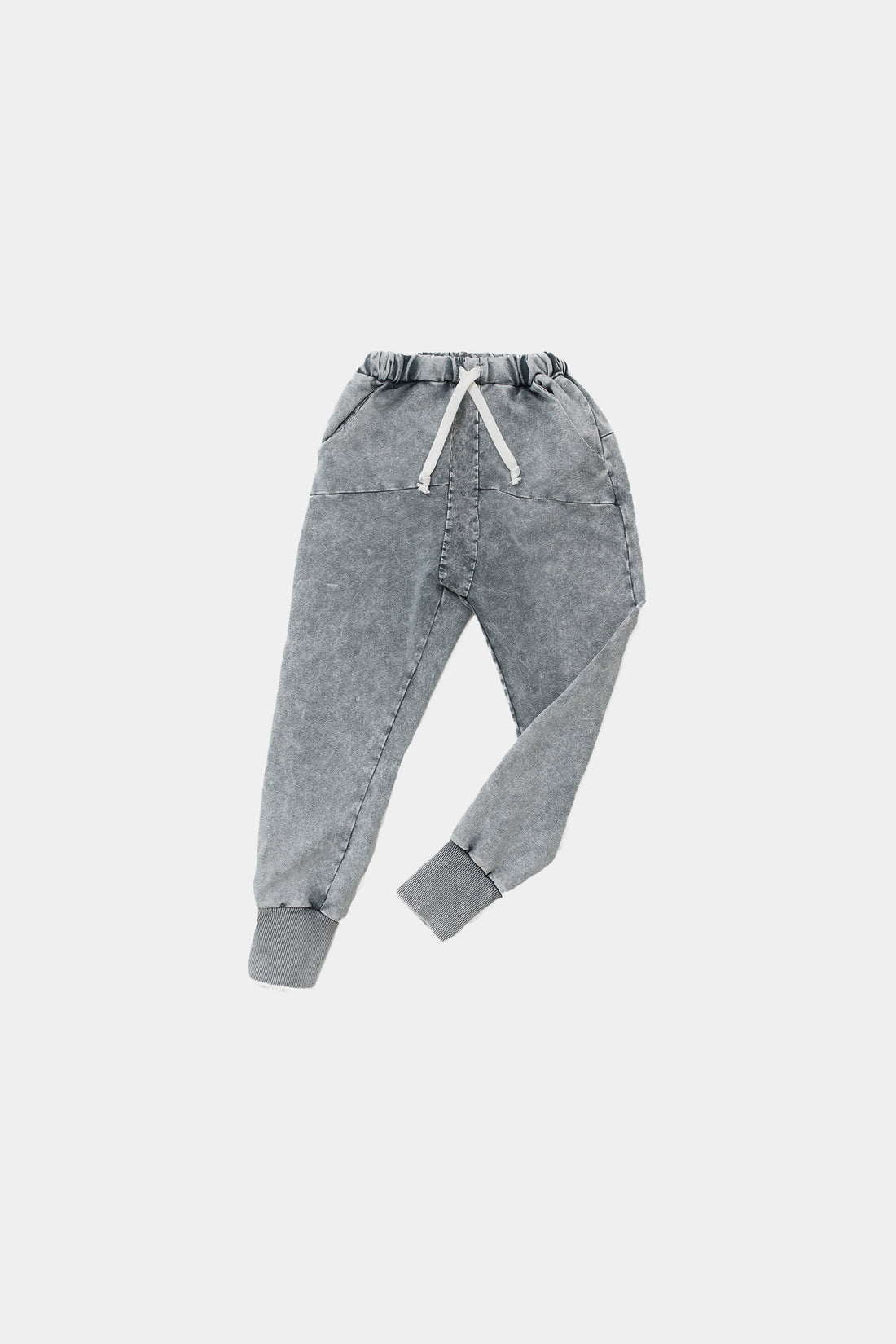 spodnie dziecięce- STRIPED PANTS gray vintage
