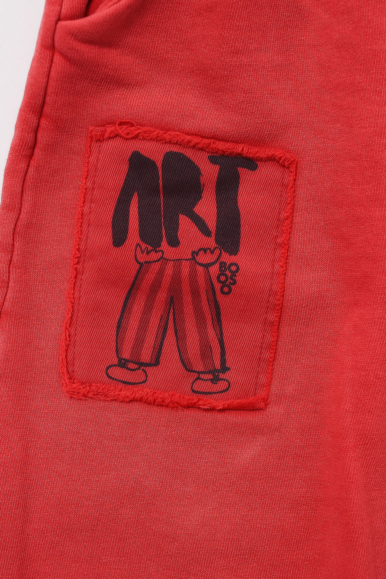 spodnie dziecięce- WIDE RED PANTS