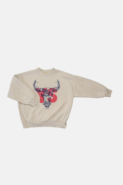 bluza dziecięca- YS BISON SWEATSHIRT beige