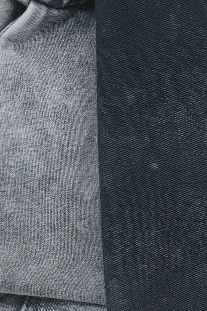 spodnie dziecięce- WIDE CHECKED PANTS gray/blue