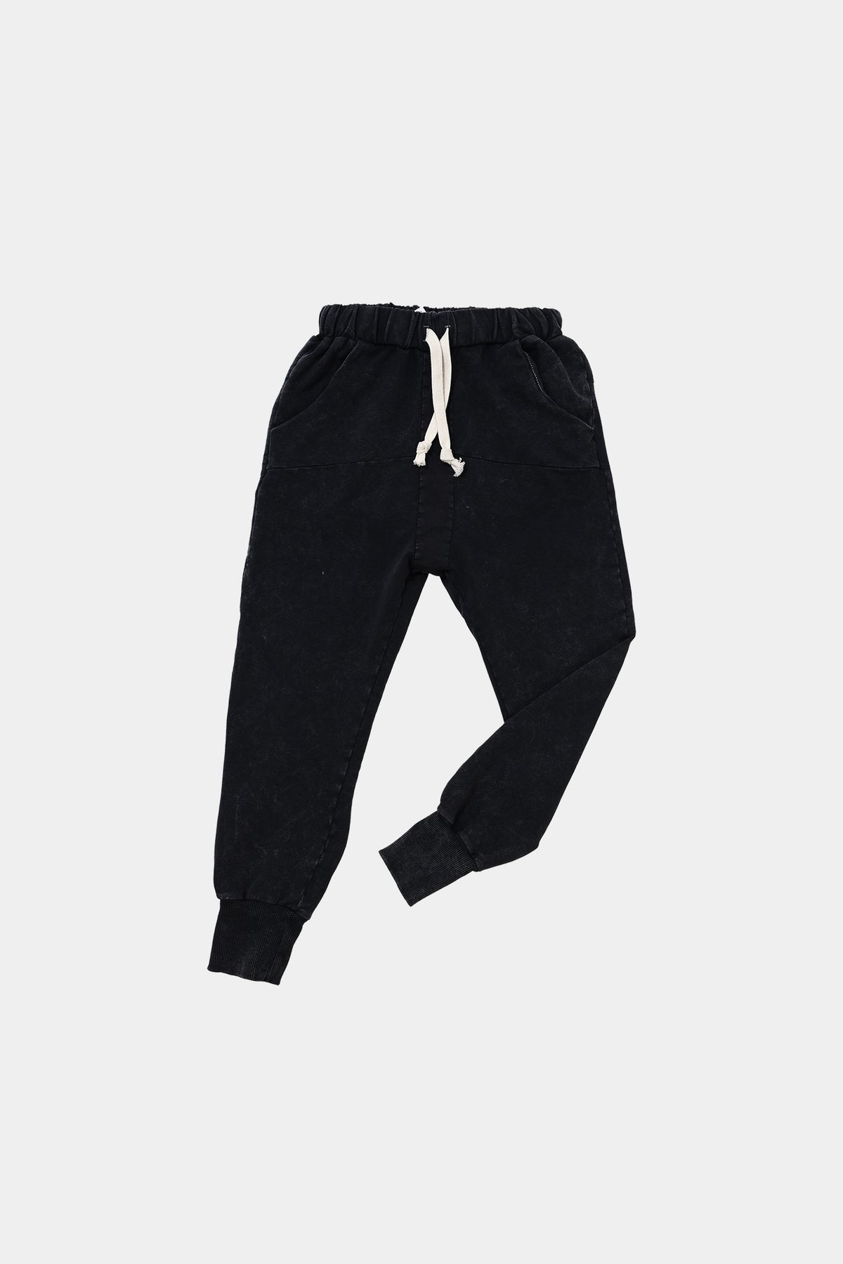 spodnie dziecięce- STRIPED PANTS VINTAGE BLACK