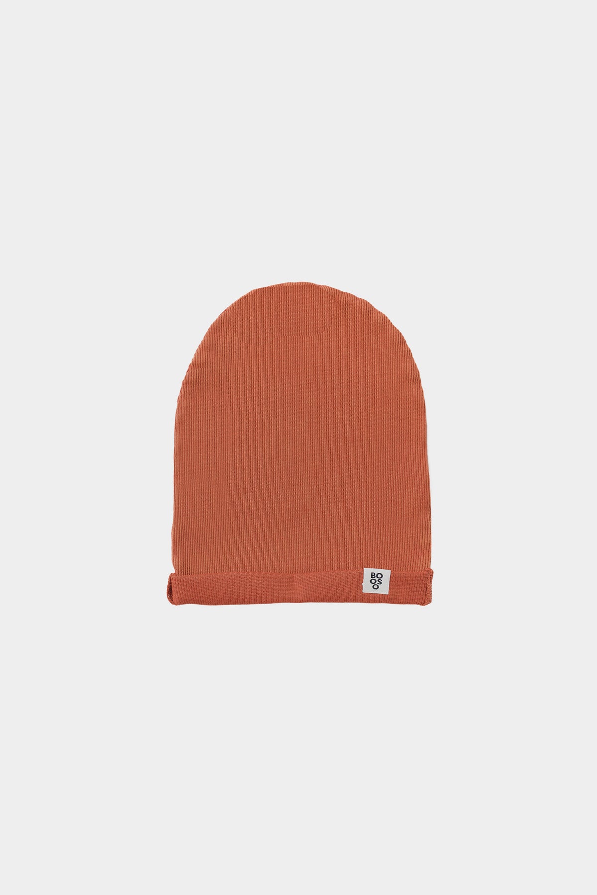 czapka dziecięca- RIBBING BEANIE dark orange