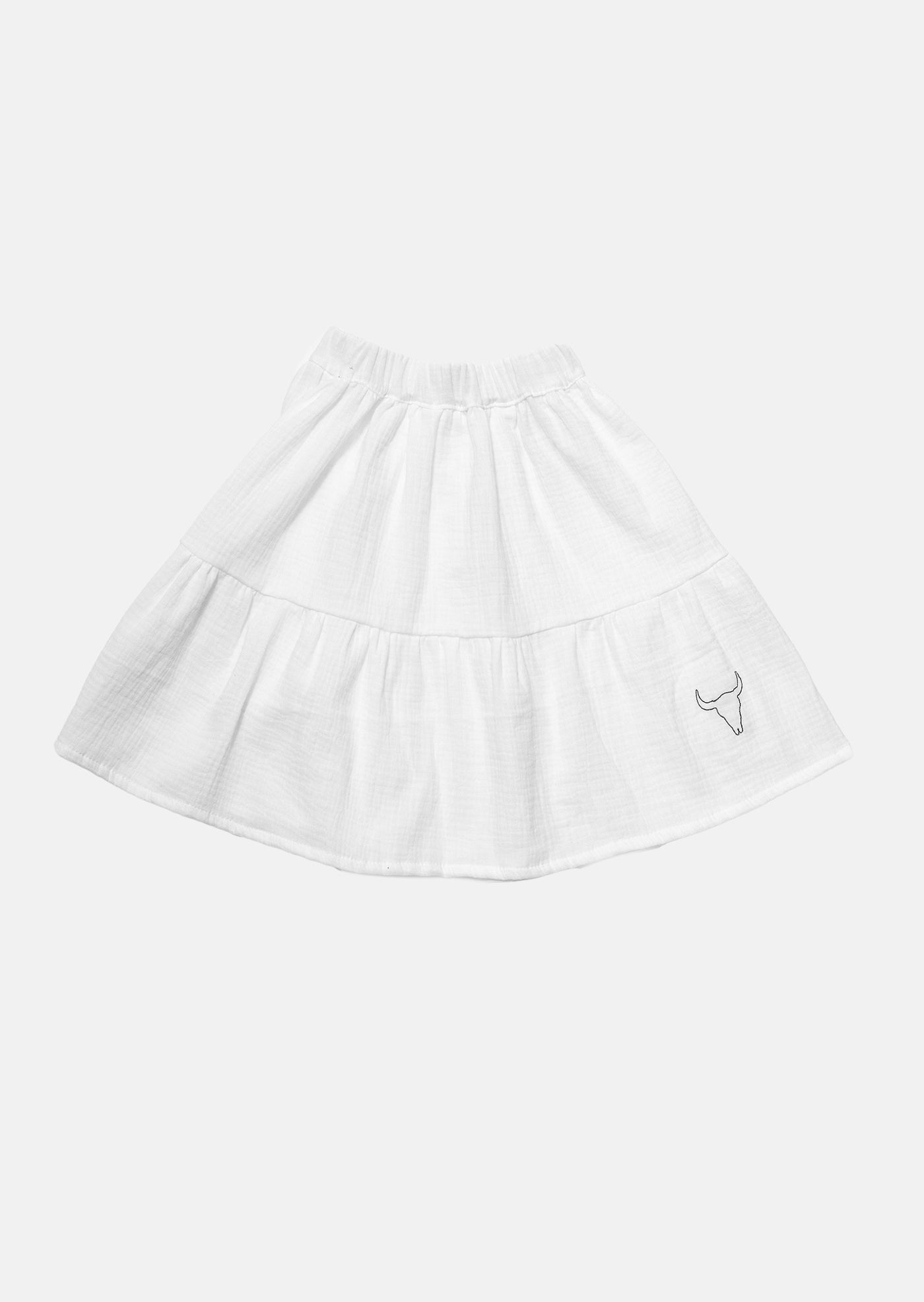 spódnica dziecięca- WHITE SKIRT white
