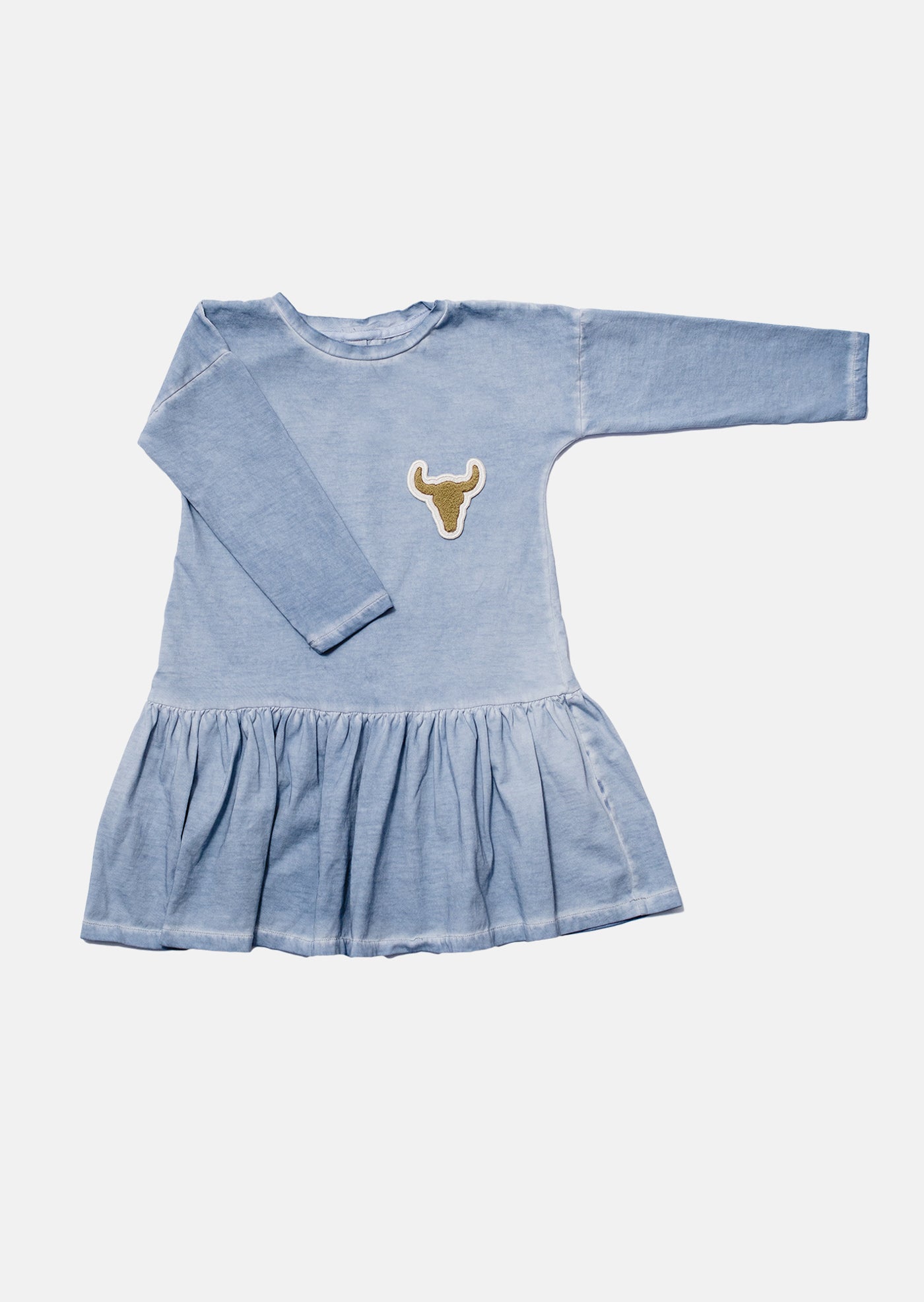 sukienka dziecięca- VOICE DRESS light blue