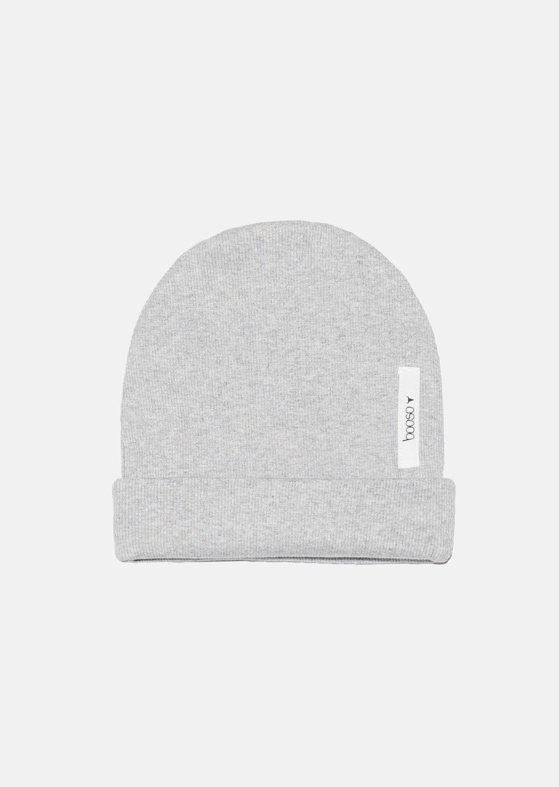 czapka dziecięca- RIBBING BEANIE double gray marl