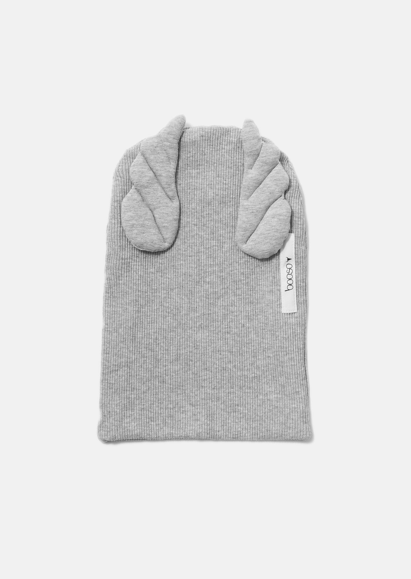 czapka dziecięca- RIBBING BEANIE WINGS double gray marl