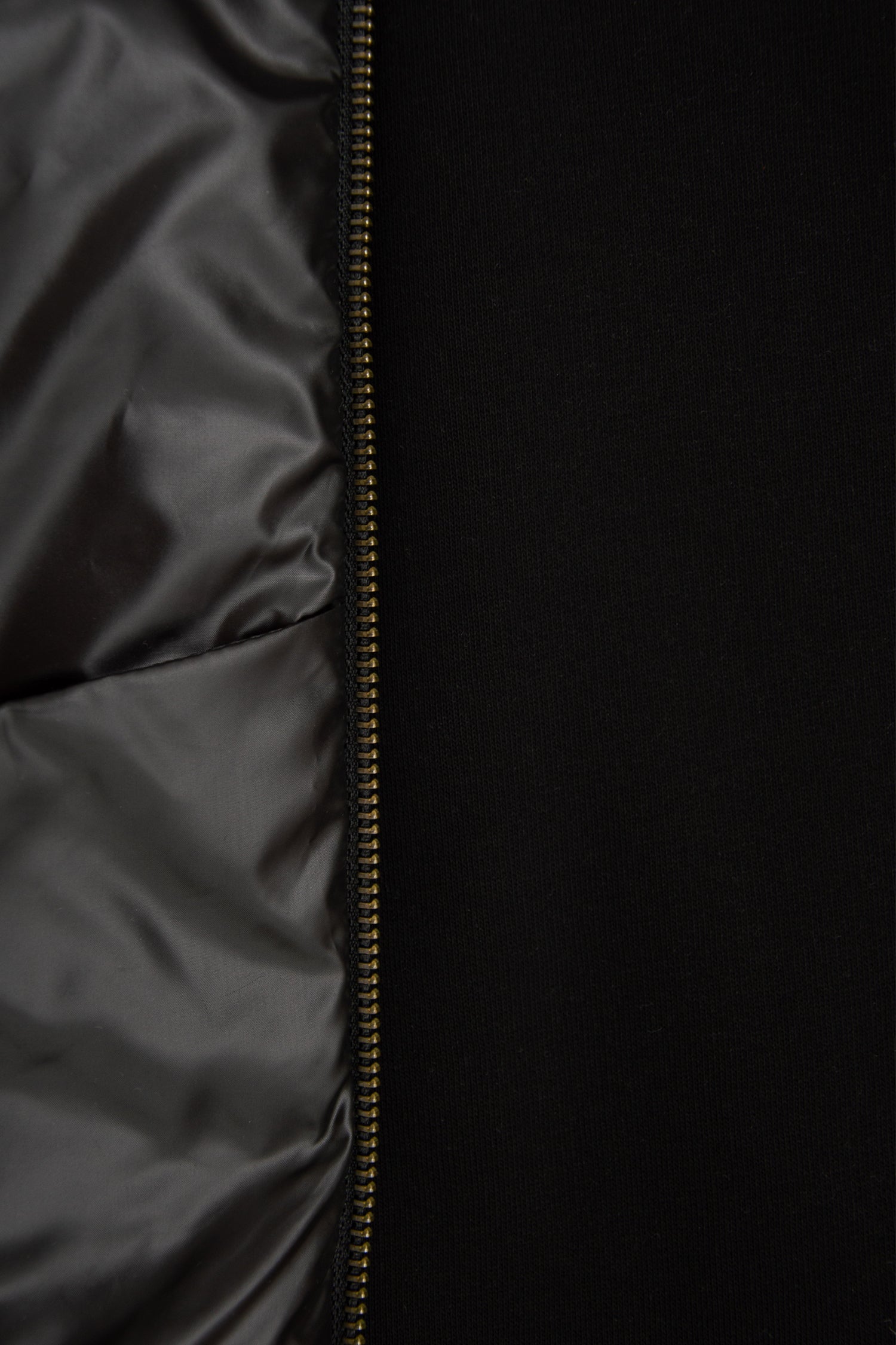 kurtka dziecięca- BLACK ZIP COAT