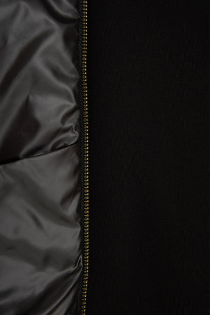 kurtka dziecięca- BLACK ZIP COAT