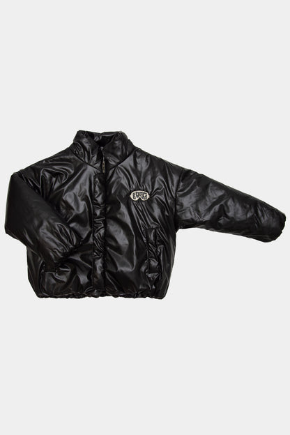 kurtka dziecięca- BLACK WIDE COAT