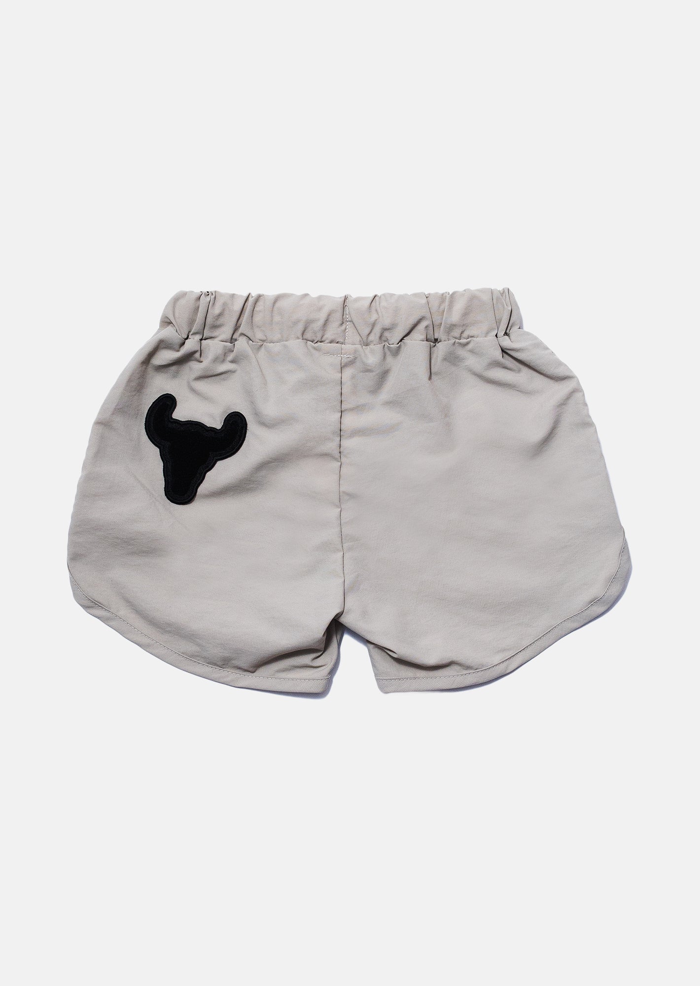 szorty dziecięce- SAND NYLON SHORTS beige