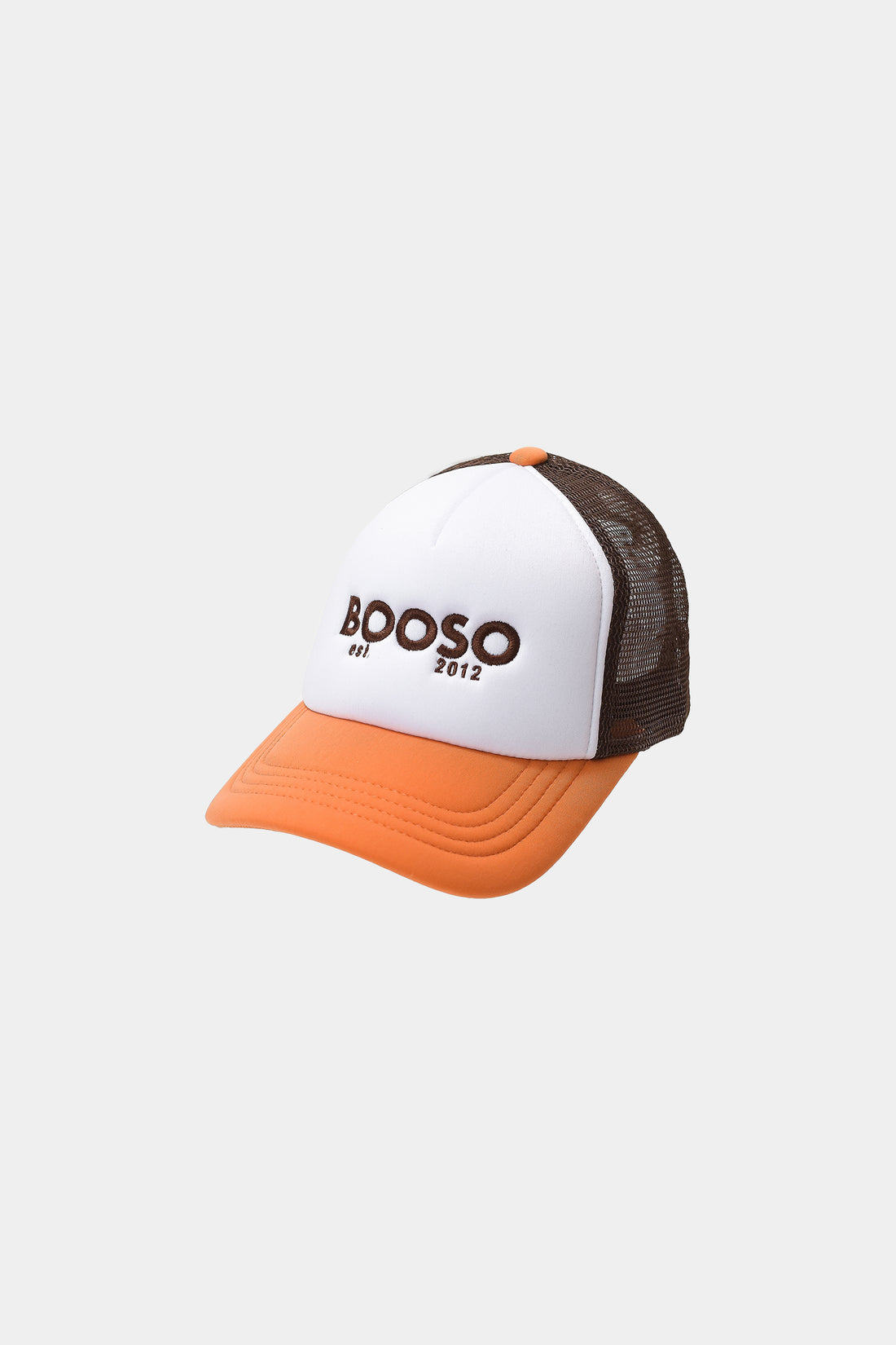 czapka dziecięca- BOOSO CAP BROWN/ORANGE