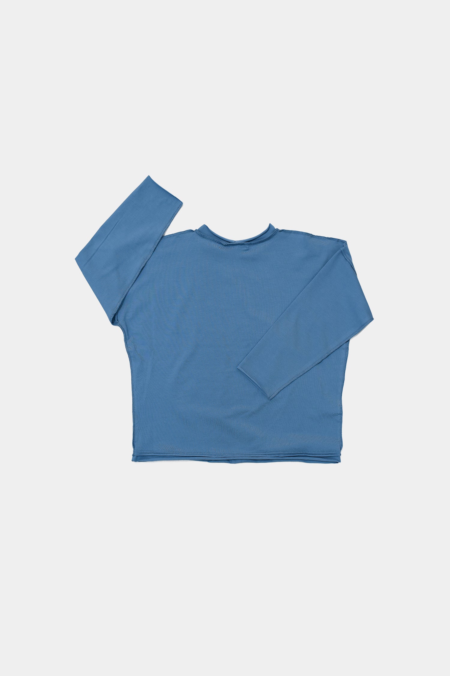 koszulka dziecięca- BOXY LONGSLEEVE BLUE