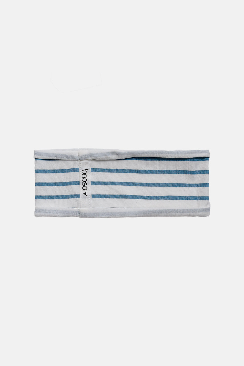 opaska dziecięca- STRIPED HEADBAND ecru/blue