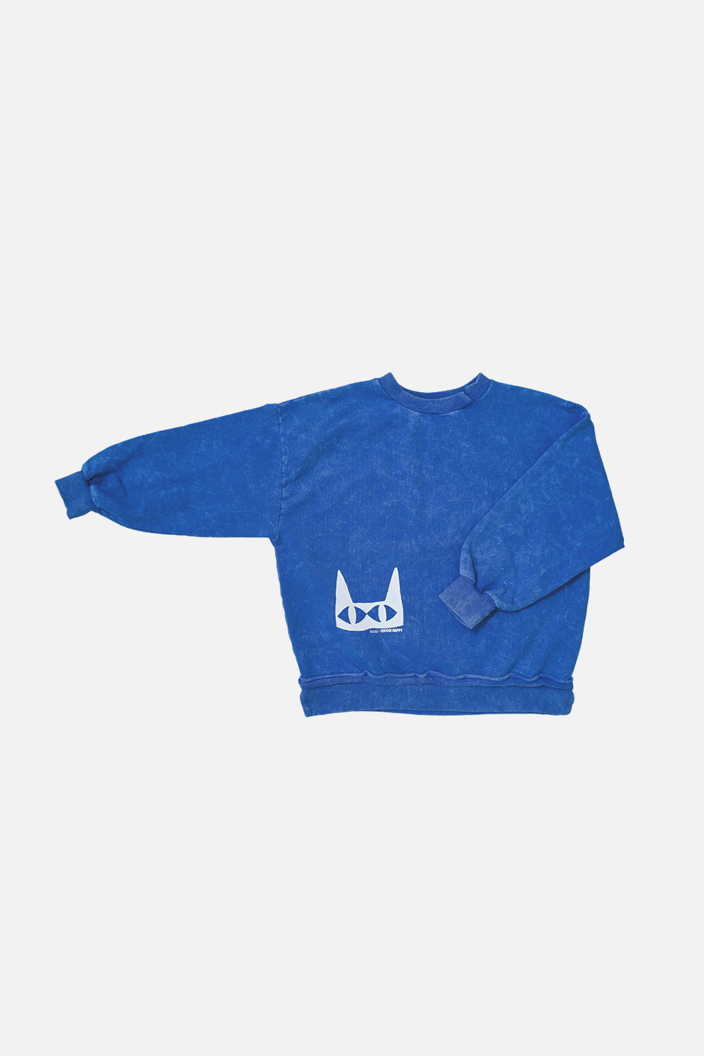 bluza dziecięca- BLUE VINTAGE SWEATSHIRT blue