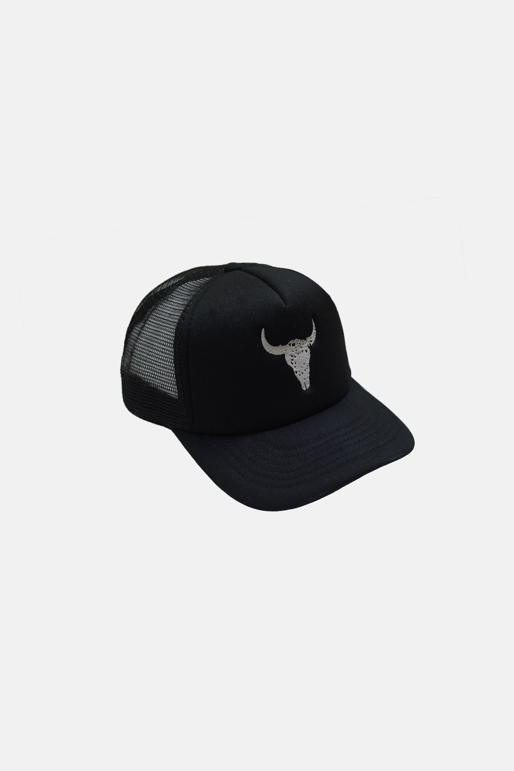 czapka dziecięca- BLACK CAP black/beige