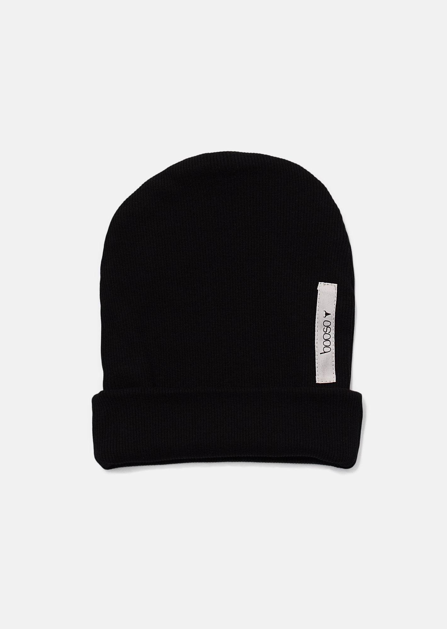 czapka dziecięca- RIBBING BEANIE double black