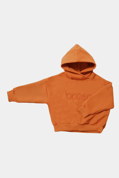bluza dziecięca- WARM HOODIE orange