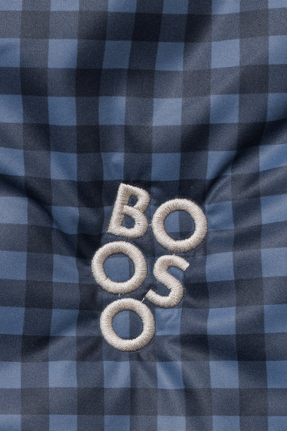 zimowa kurtka dziecięca- CHECKED CLASSIC COAT blue