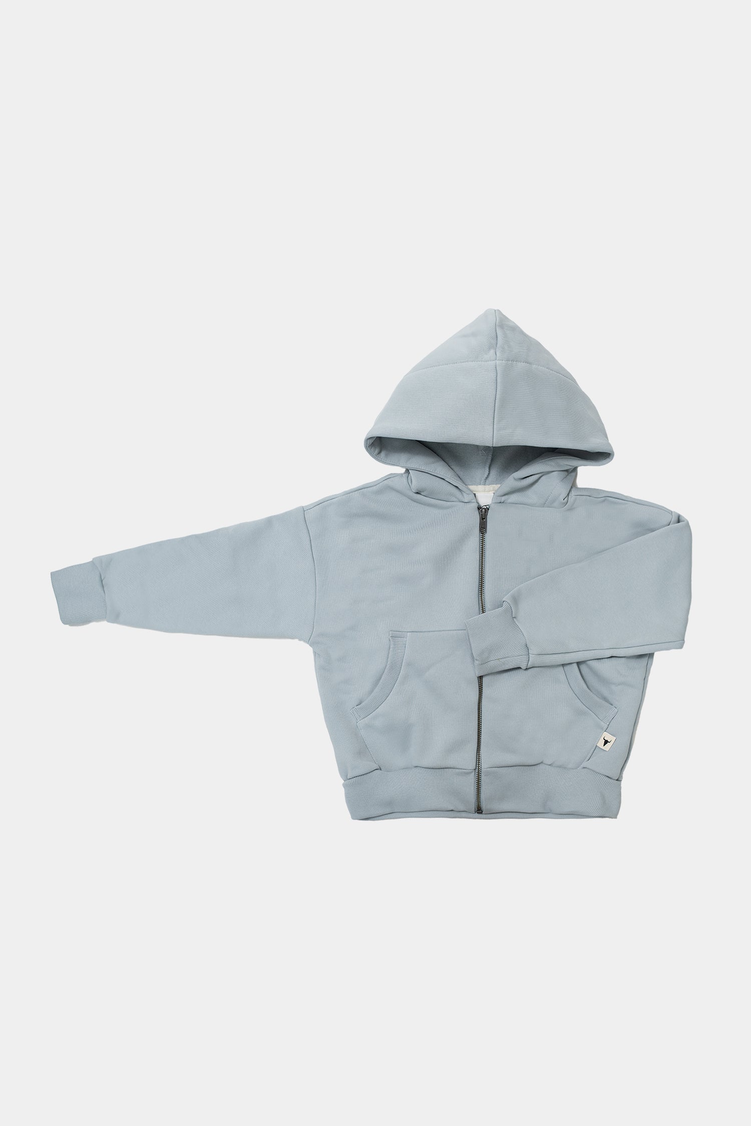 bluza dziecięca- BOMBER HOODIE light blue