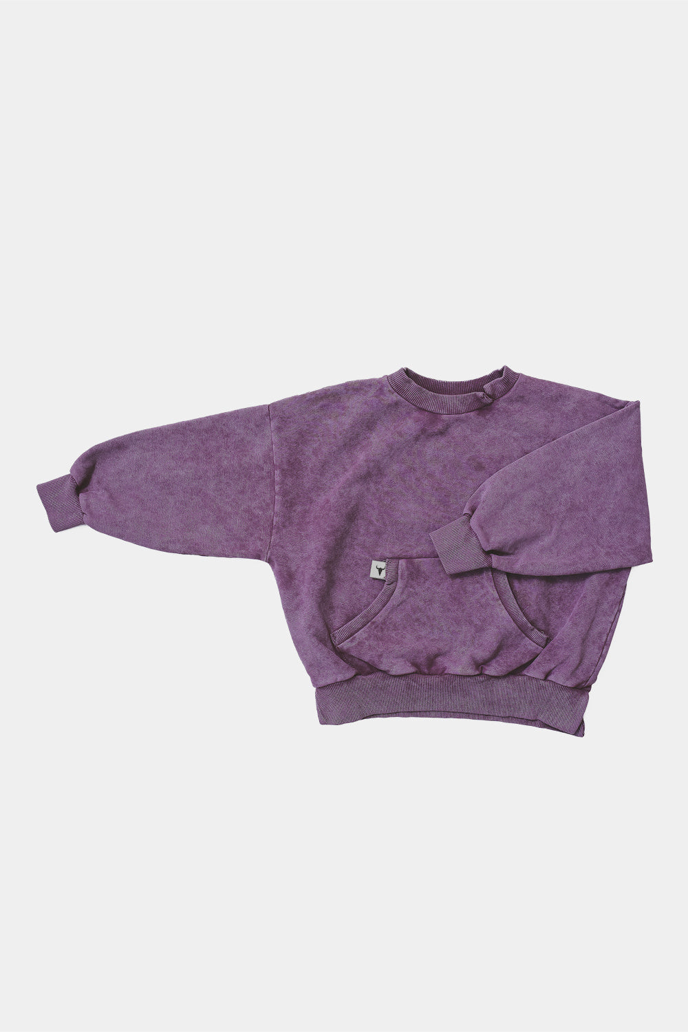 bluza dziecięca- PURPLE VINTAGE SWEATSHIRT purple