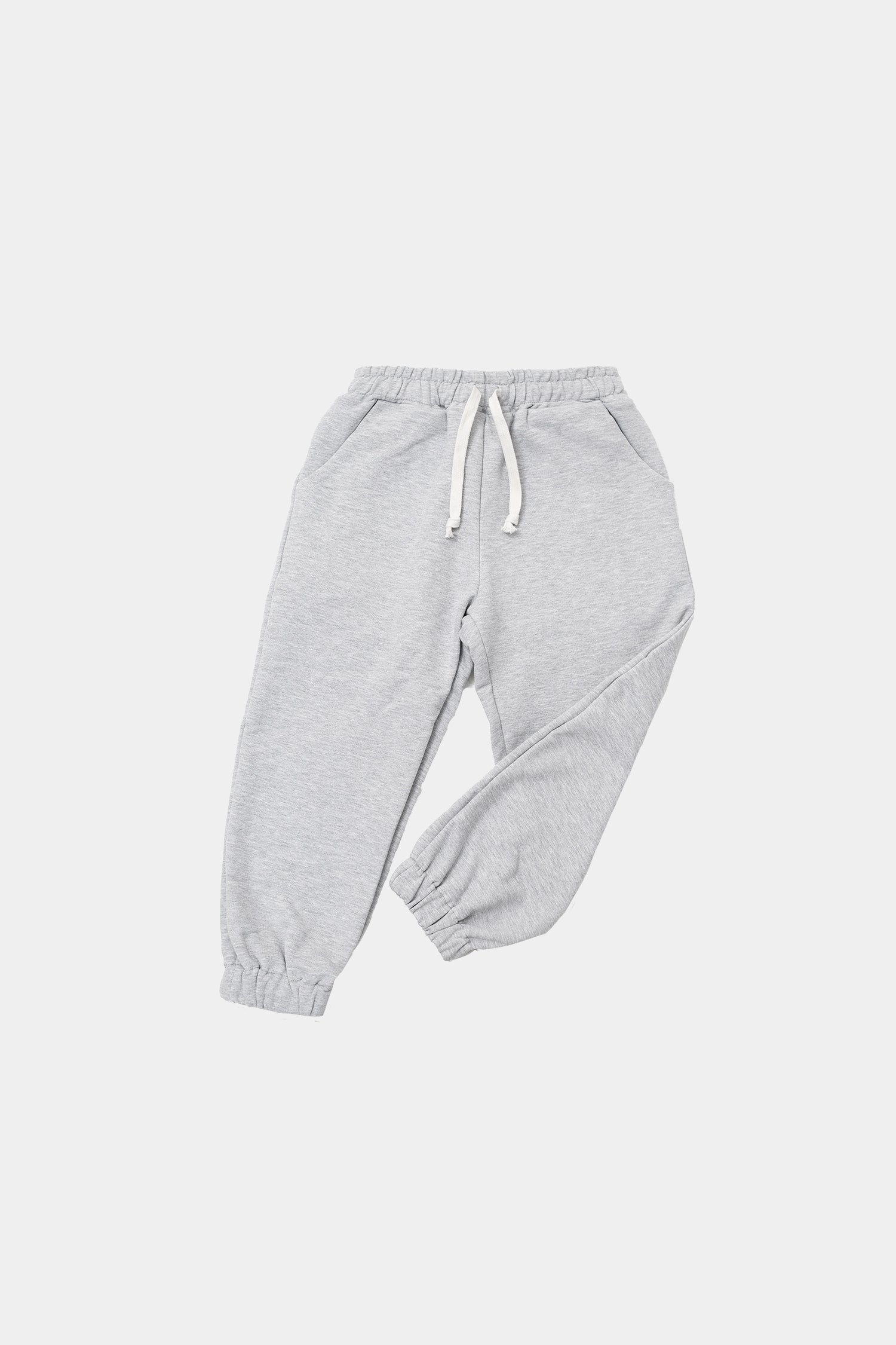 spodnie dziecięce- WIDE GRAY MARL PANTS
