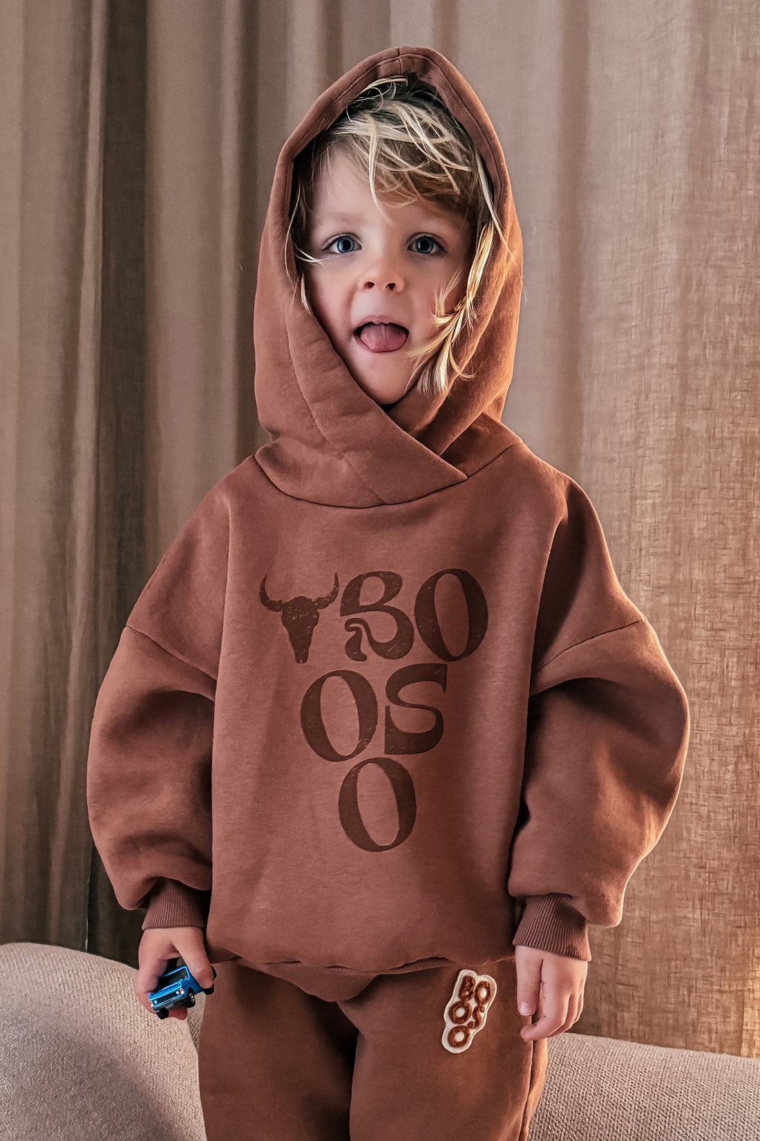 bluza dziecięca- CAMEL HOODIE