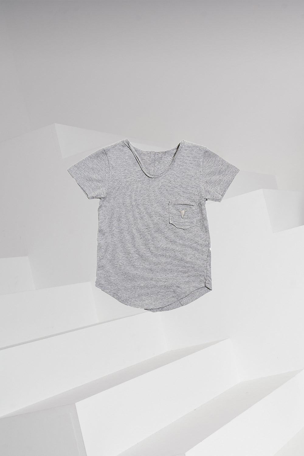 koszulka dziecięca- SIMPLE TEE gray marl