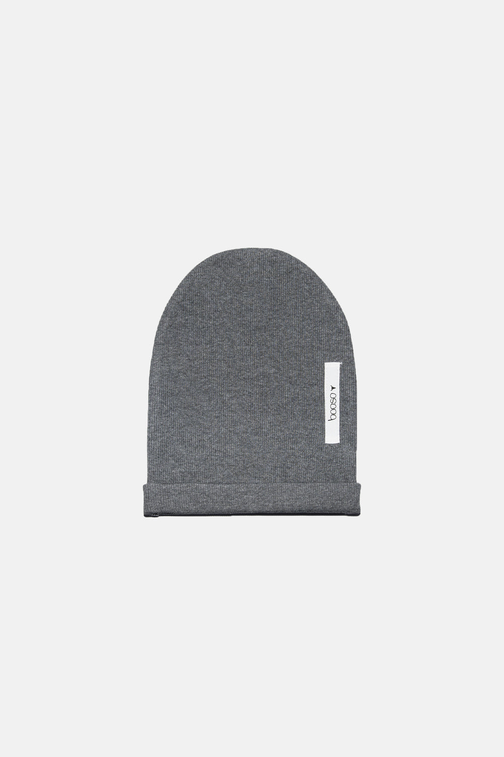 czapka dziecięca- RIBBING BEANIE dark melange