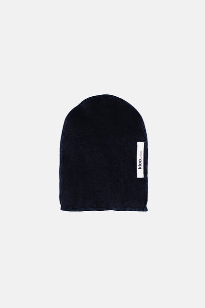 czapka dziecięca- SIMPLE RIBBING BEANIE navy