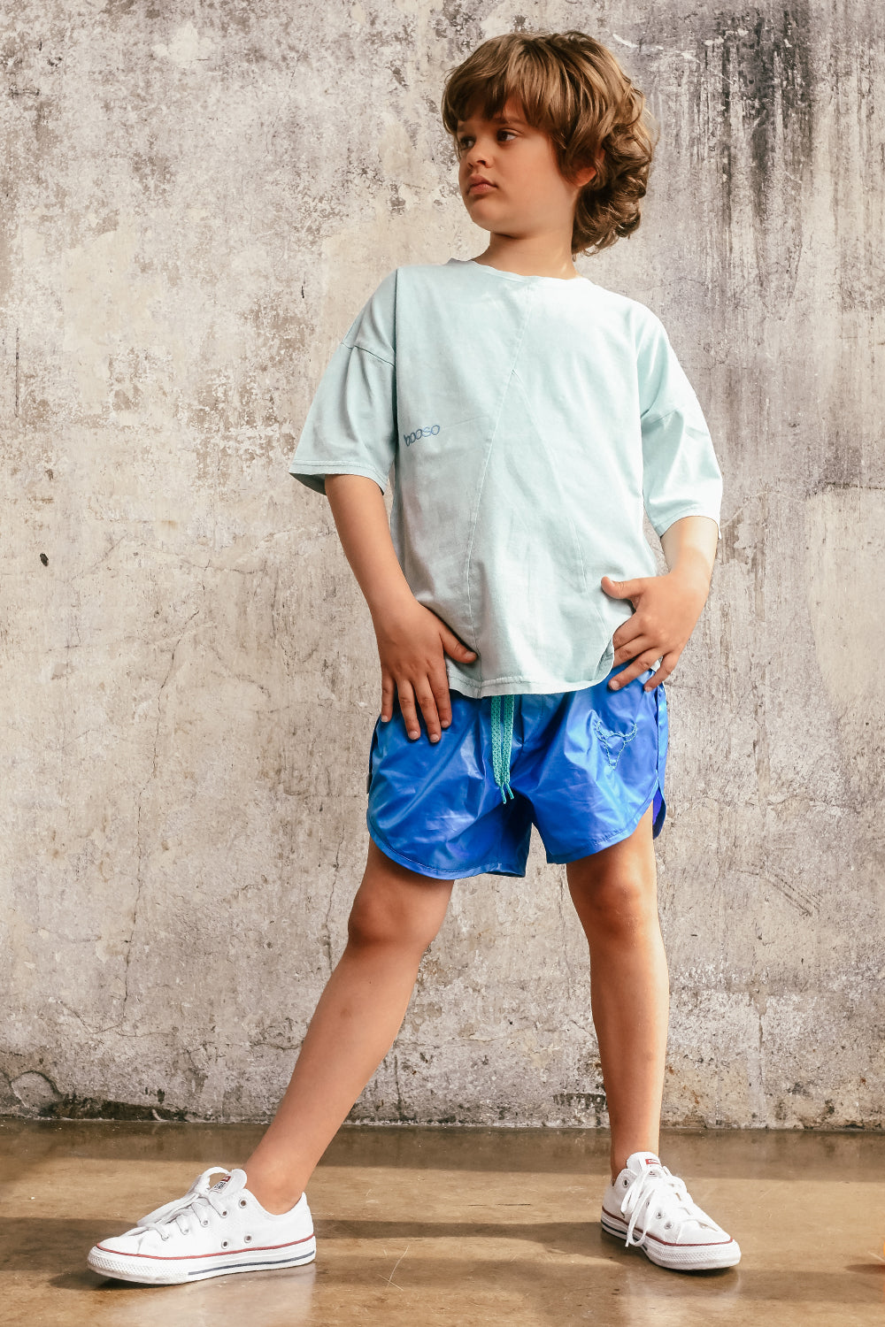koszulka dziecięca- SHAPE T-SHIRT mint