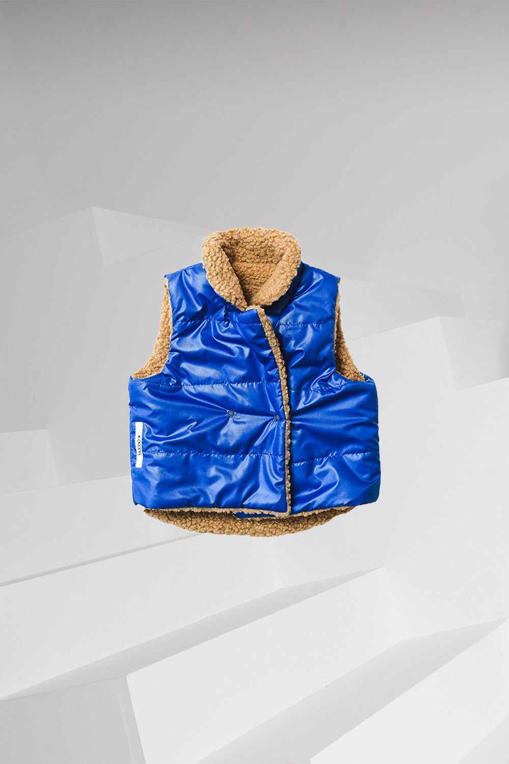 kamizelka dziecięca - TEDDY VEST cobalt