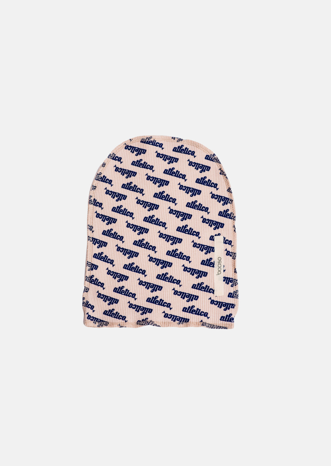 czapka dziecięca- RIBBING ATLETICO BEANIE beige/navy