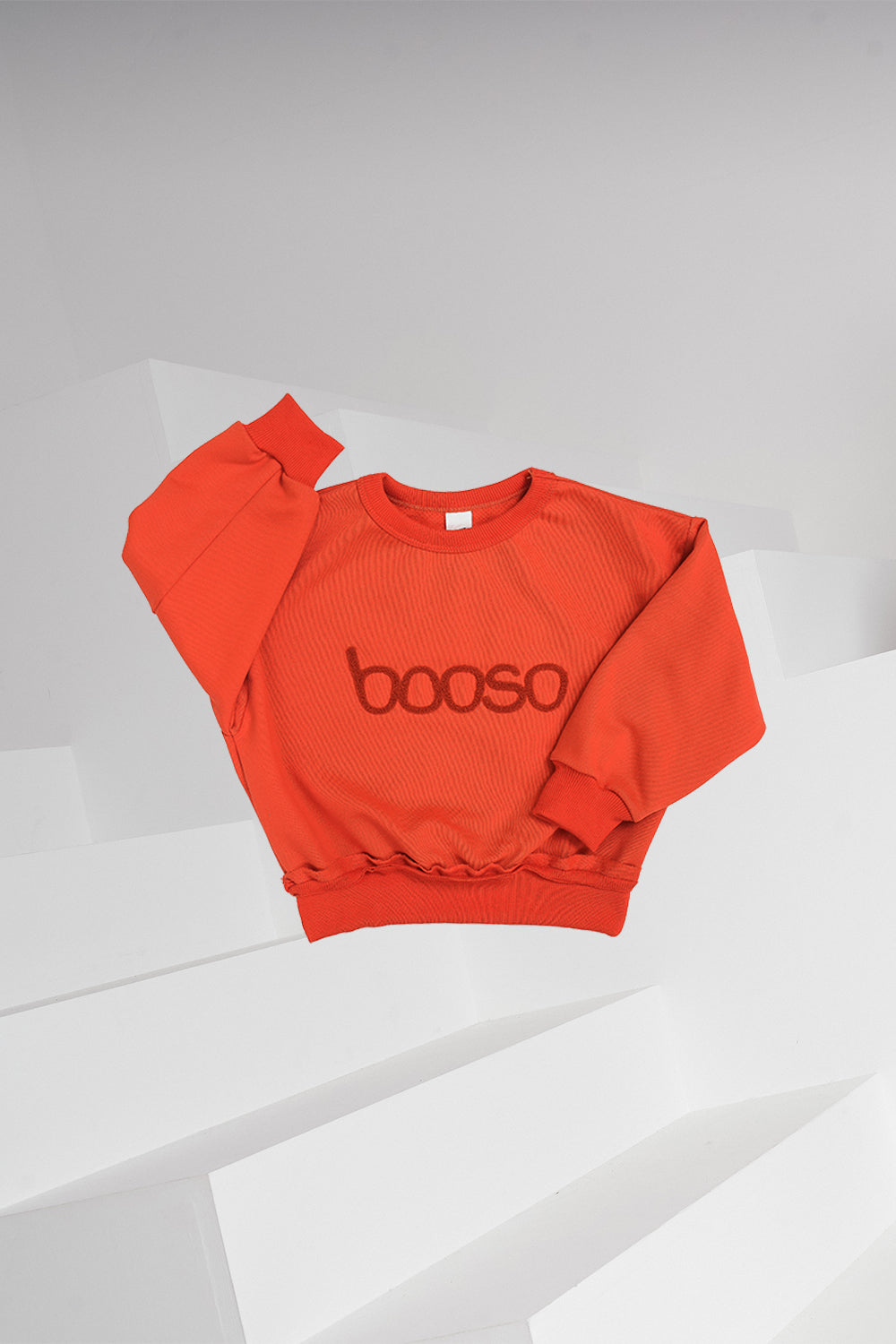 bluza dziecięca- DARK ORANGE BOOSO SWEATSHIRT dark orange