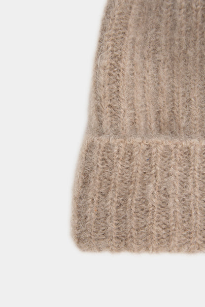 czapka dziecięca- FLUFF BEANIE beige